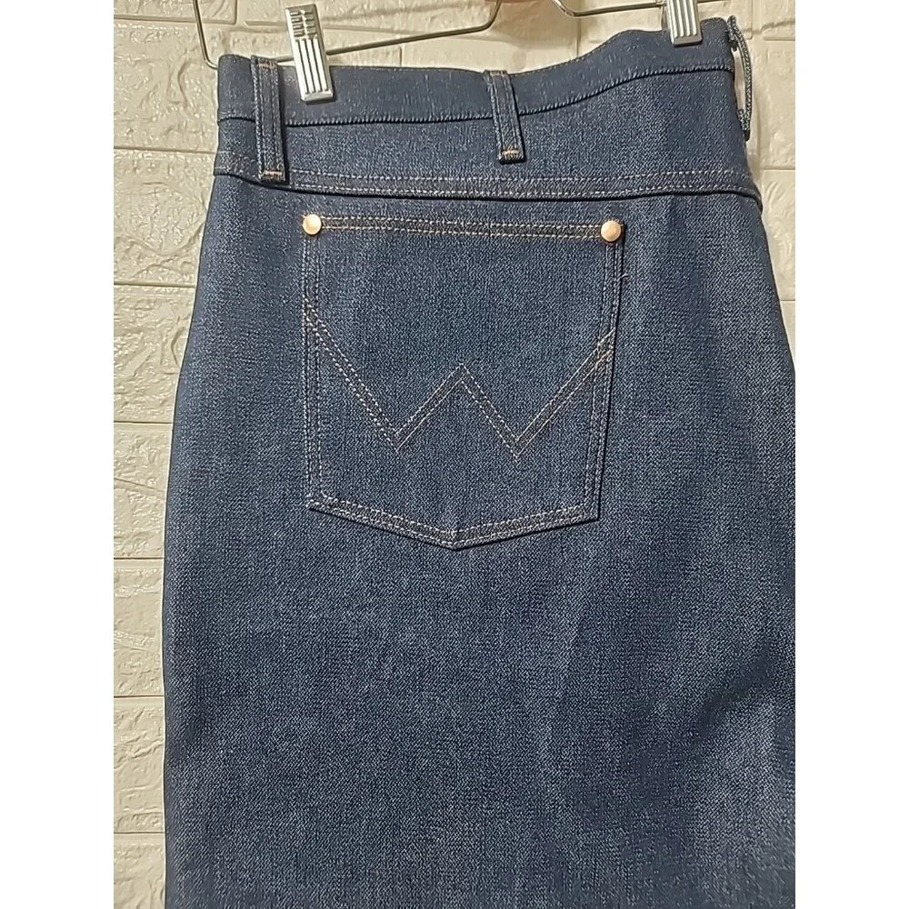 VTG Wrangler Mens Blue Jeans 13MWZ Cowboy Cut Original Fit - 46 X 34 Big & TALL - Picture 4 of 7